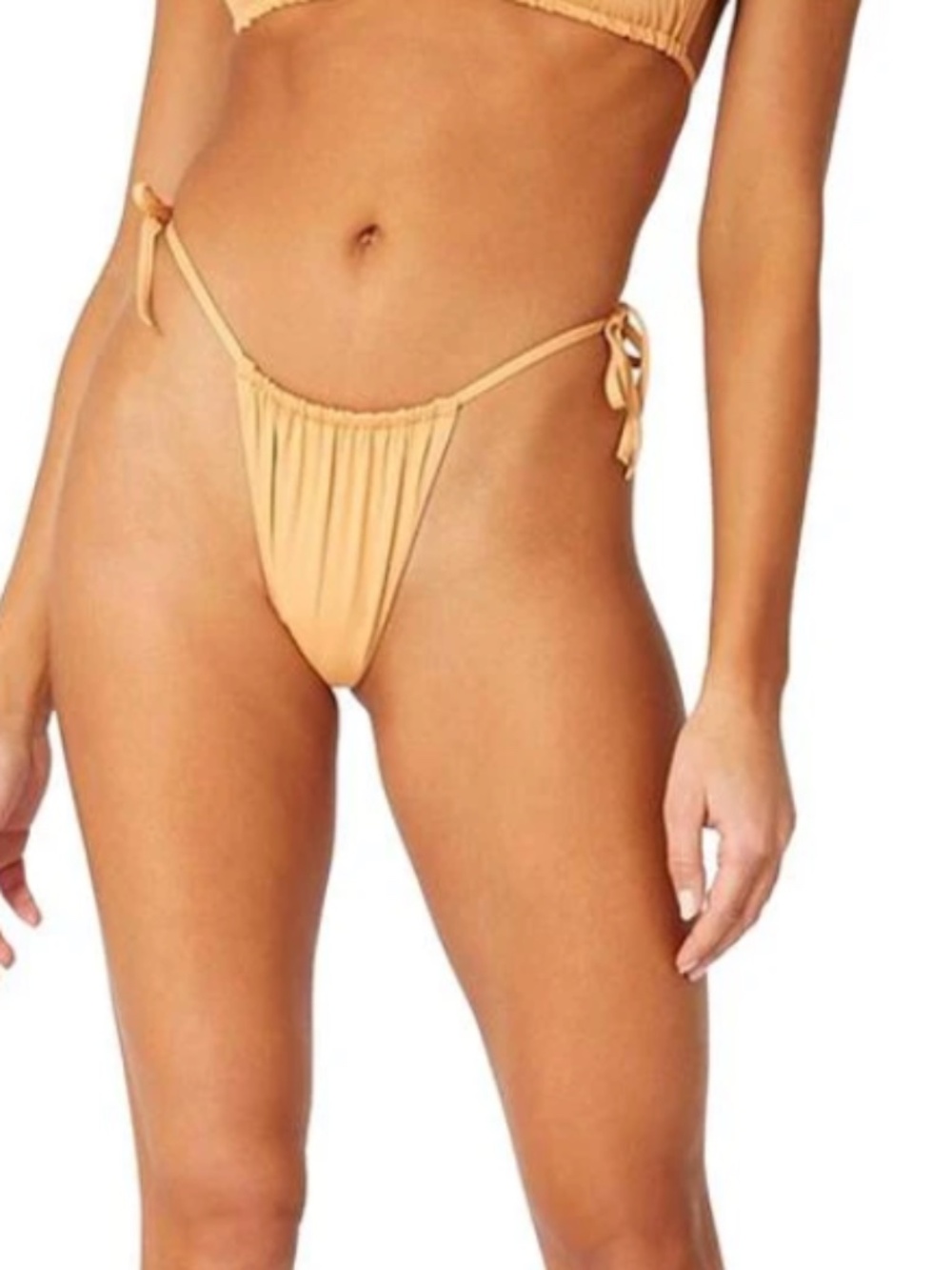 weworewhat string bikini bottoms - size XS -  BNWT